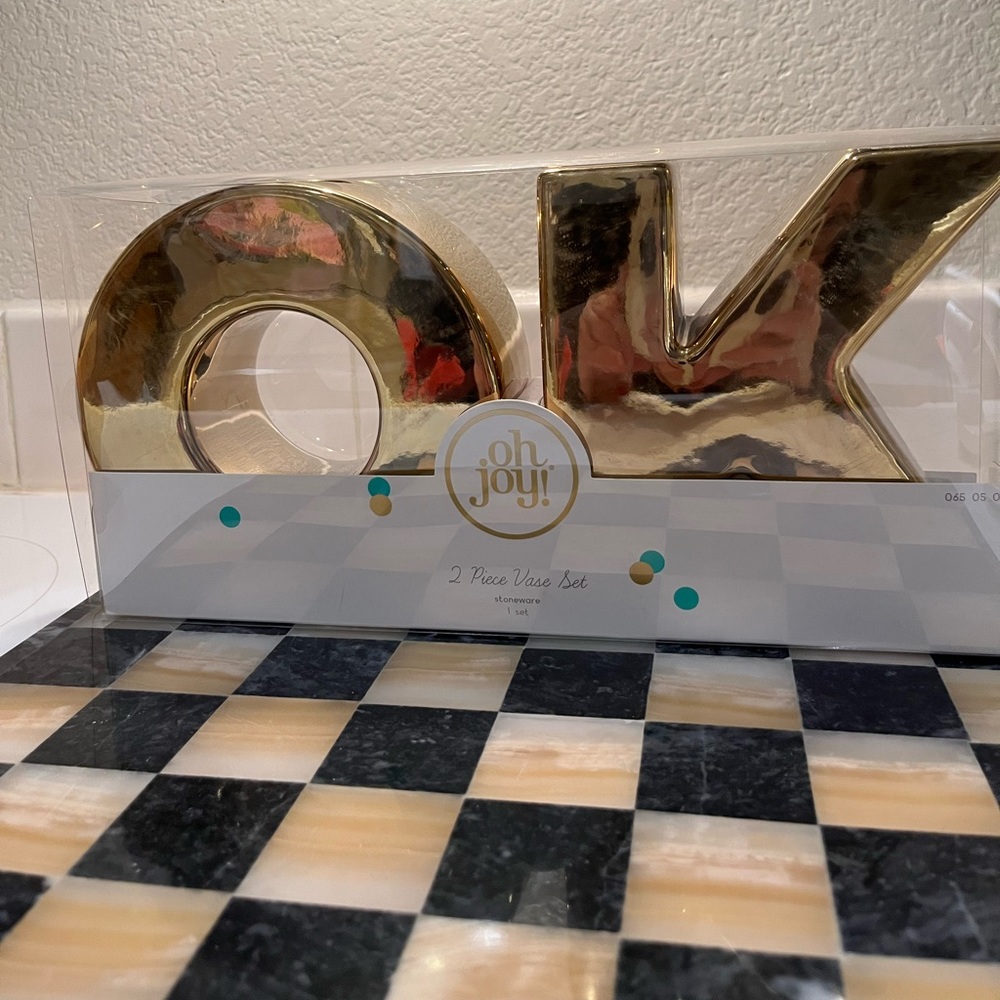 Oh Joy for Target OK Vase Set